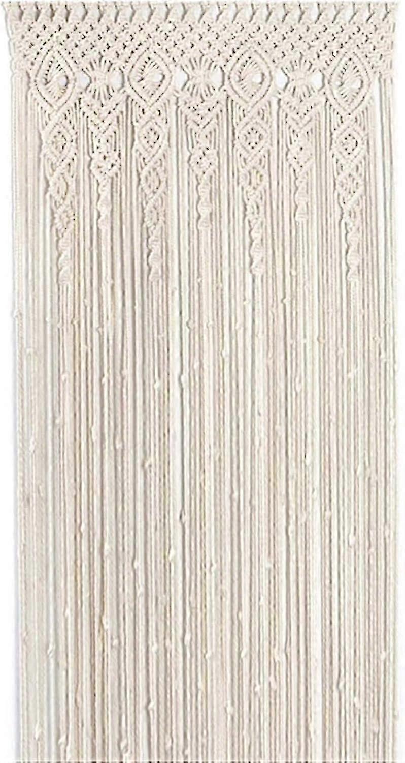 Wall Hanging Woven Tapestry Macrame Door Hanging Room Divider Macrame Curtains Wedding