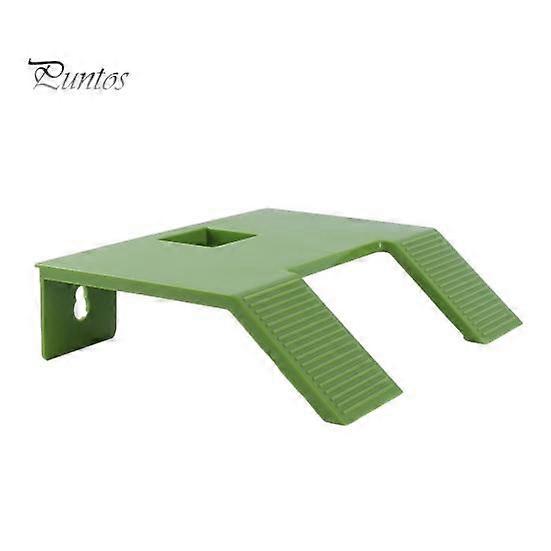 Turtle Basking Platform Non-Slip Texture Easy Install Plastic Turtle Terrace Ramp Floating Island Wide Sunbathing Area with Suction Cup for Tank