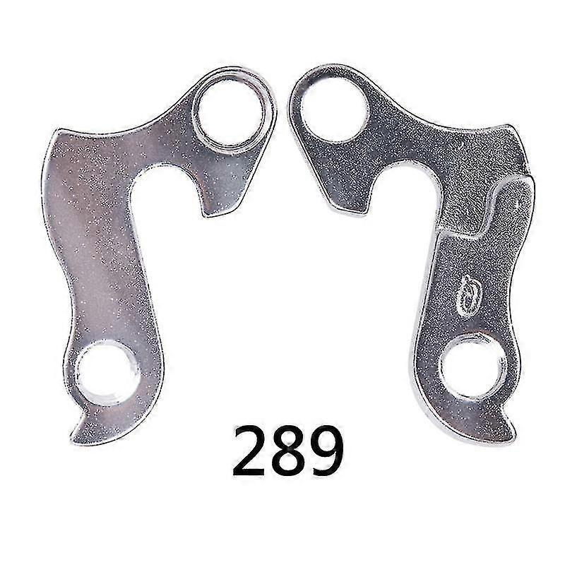 Bicycle derailleur hanger, 2 - piece set, durable metal construction, precise fit for smooth cycling performance