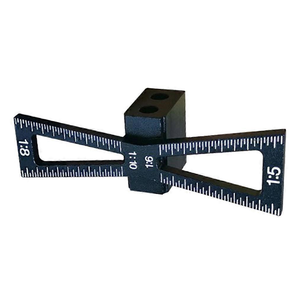 Trebearbeiding Dovetail Merking Jig Gauge Guide Tool 01:05 1:6 1:8 1:10 Skråninger