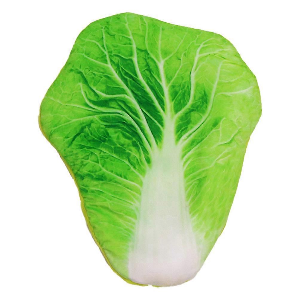 3D Simulation Stuffed Cabbage Plush, Pillow Ornaments, Artificial Vegetables Model