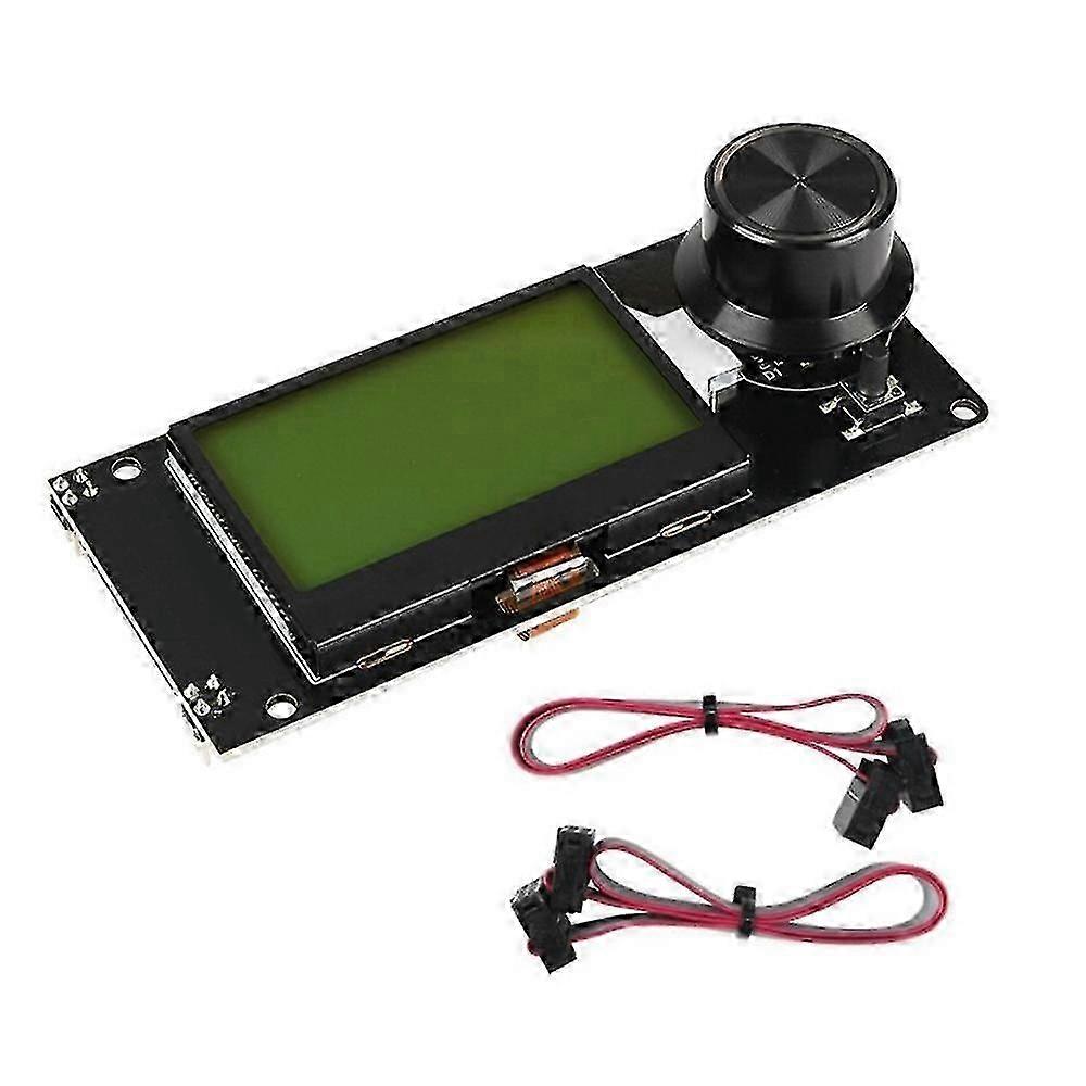 MINI12864 LCD Display Screen 5V for DIY with SD Card Holder, Print Accessories for Voron V2.4,RGB B