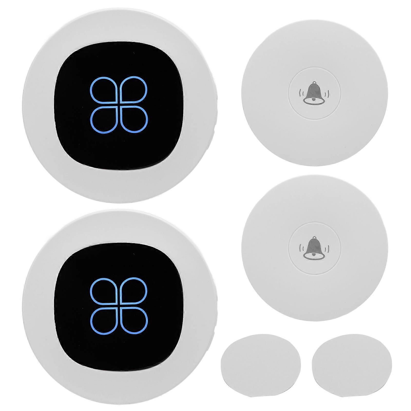 Self-Powered Waterproof Wireless Doorbell: LED Flash, 58 Melodies, 492ft Range