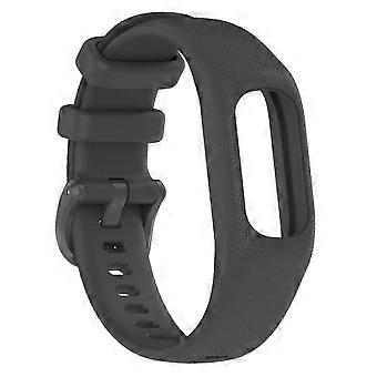 Soft Strap For Garminvivosmart 5 Durable For Watch Fashion Soft Wrist L Gray