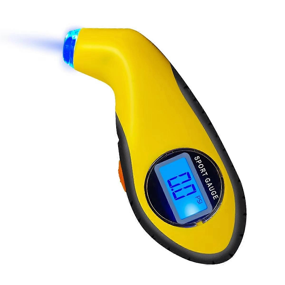 Bicycle High Precision Tpressure Gauge Digital LCD Backlight Car Bike