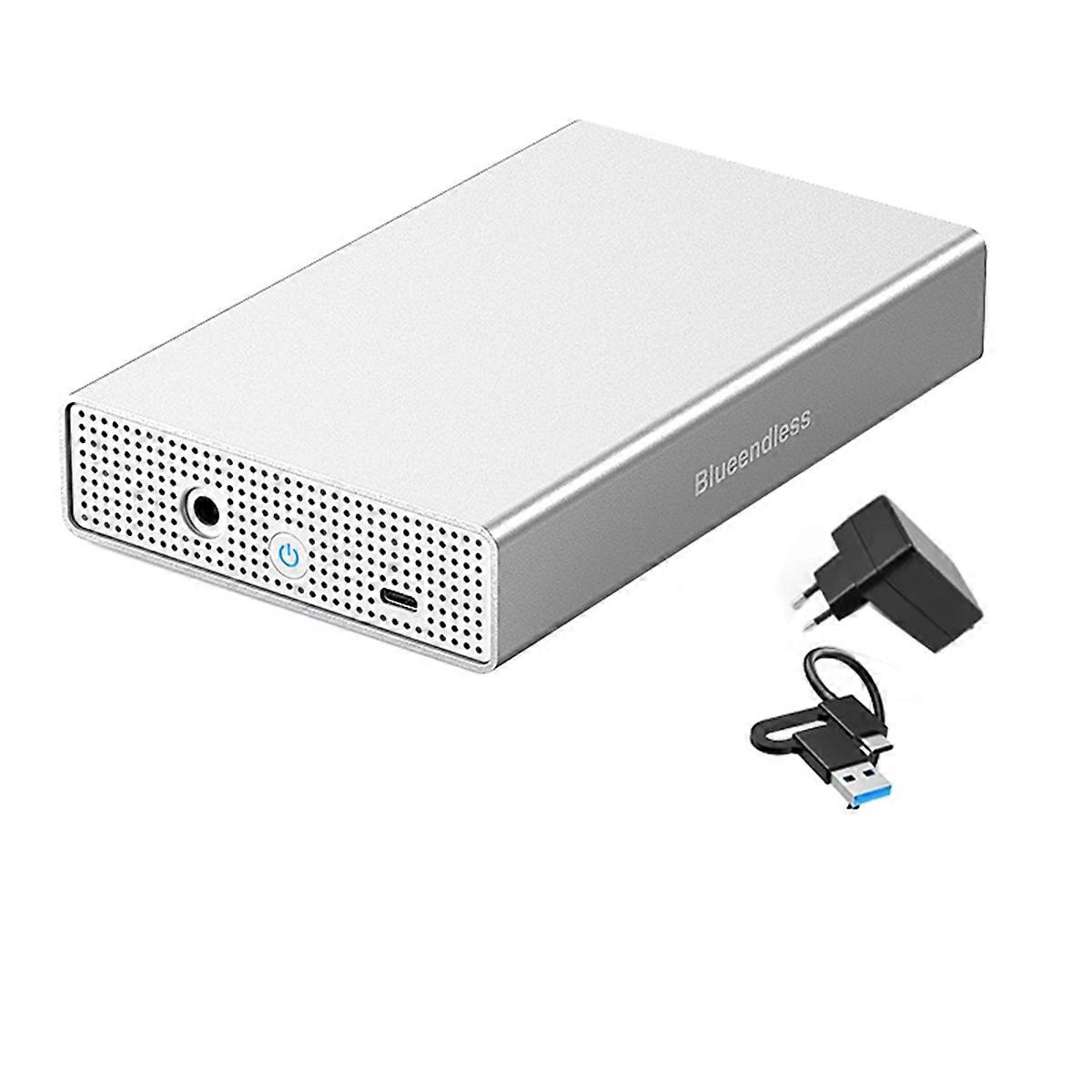Usb C to SAS/SATA Disk External Hdd Case EU Plug