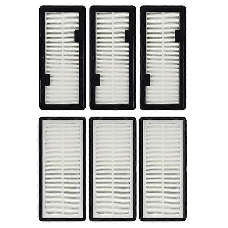 6Pcs Washable Replacement Hepa Filters