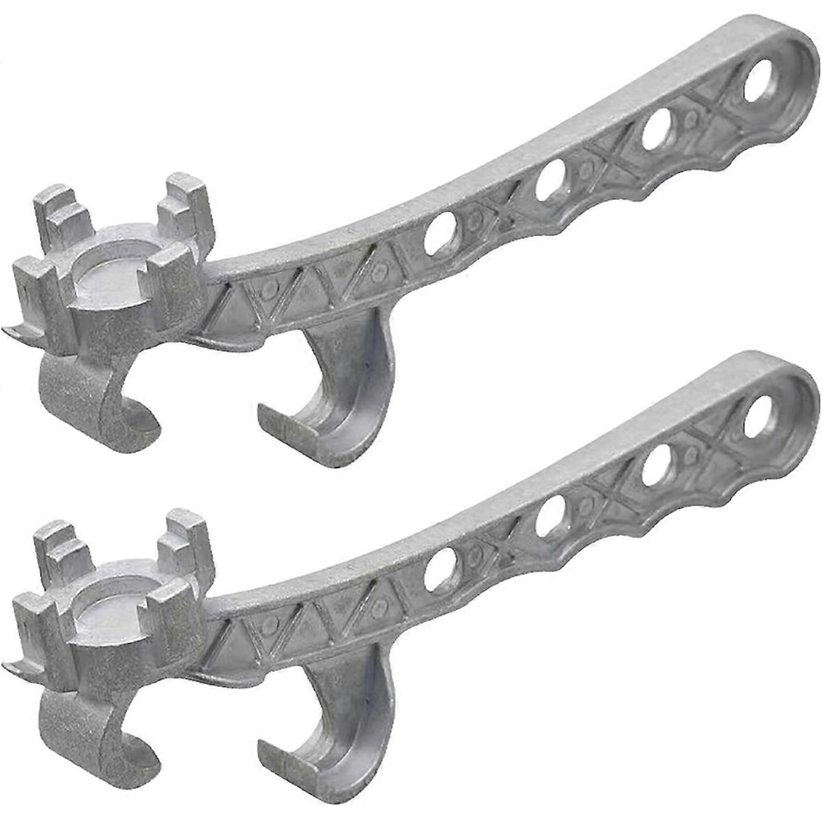 Aluminum Drum Wrench,Metal Bucket Opener 5 Gallon, for Opening 10-55 Gallon Drum, Fits 2 Inch and 3/