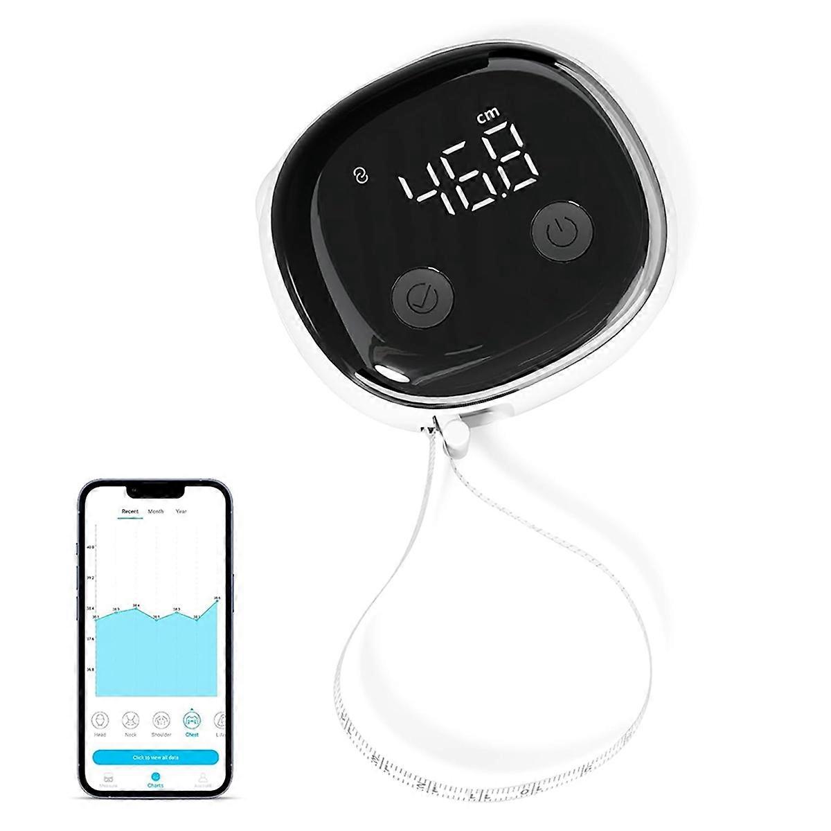 Smart Body Measuring Tape with APP, Bluetooth Body Tape Measure