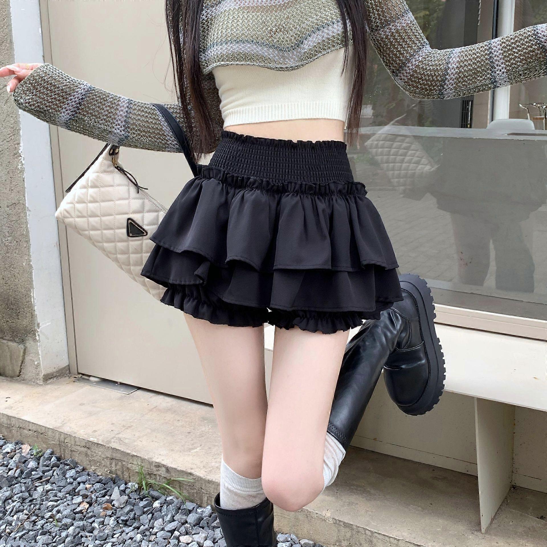 Ballerina Skirt For Women In Summer High Waist Slim Small Cake