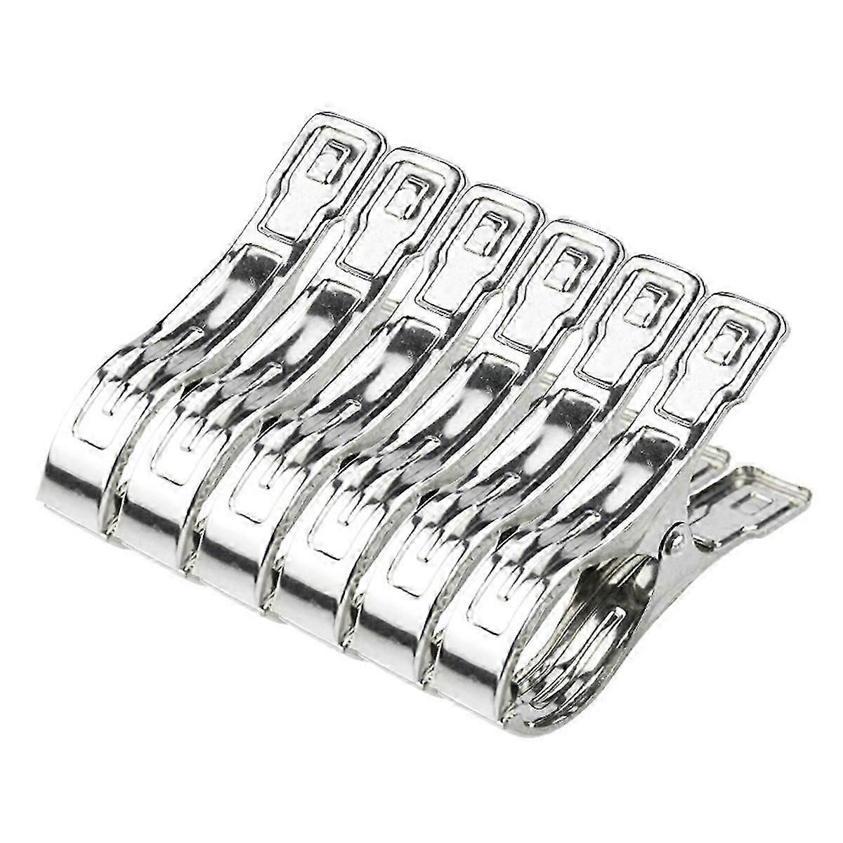 Large Beach Towel Clips, 6-Pack for Laundry Use