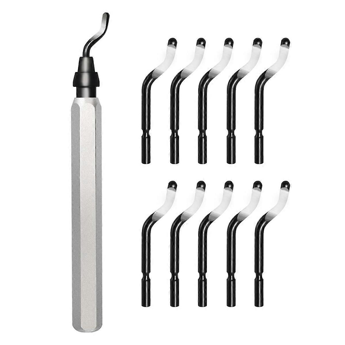 Blade Deburring Tool for 3D Printing,Premium High-Speed Steel Blades