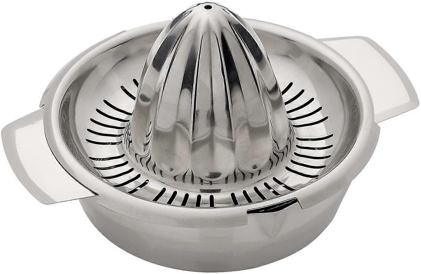 Manual Squeezer For Kitchen Magic, Robust Hand Juicer With Strainer, Anti-Rust Stainless Steel For Daily Use And Culinary Creations