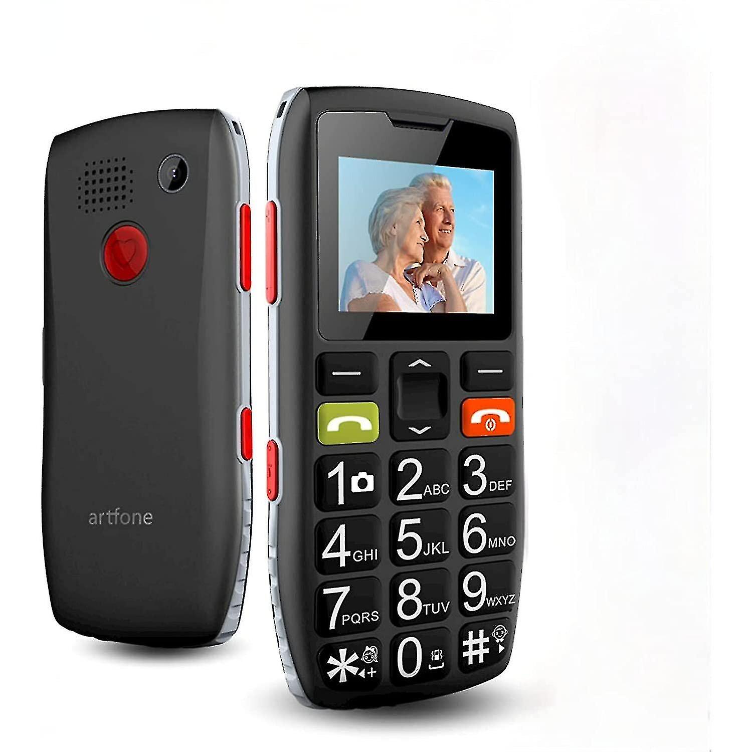 Mobile Phones For Elderly, Artfone Senior Mobile Phones With Sos Button, Big Button Mobile Phone For