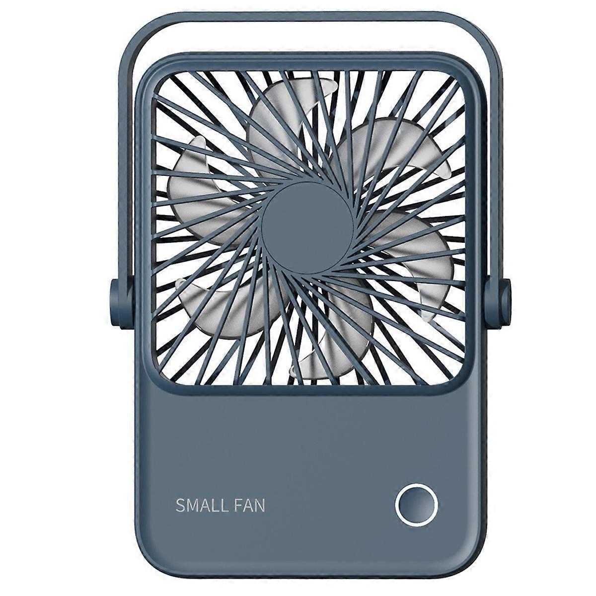 Thin Desktop Fan Desktop Folding Fan Small Electric Fan Hanging and Standing Dual-Purpose Office Min