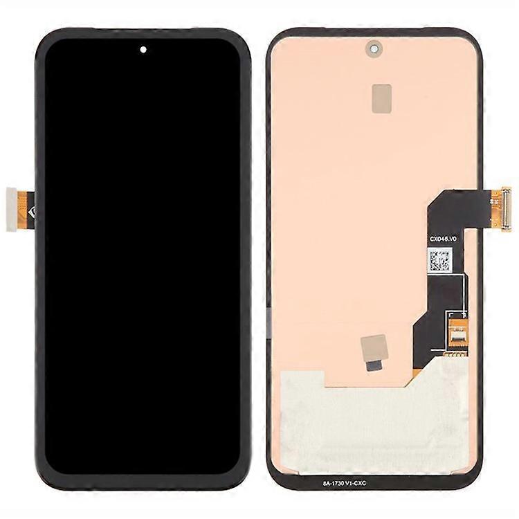 Compatible For Google Pixel 8a GKV4X, G6GPR, G8HHN, G576D Grade C OLED Screen and Digitizer Assembly Replacement Part (Without Log