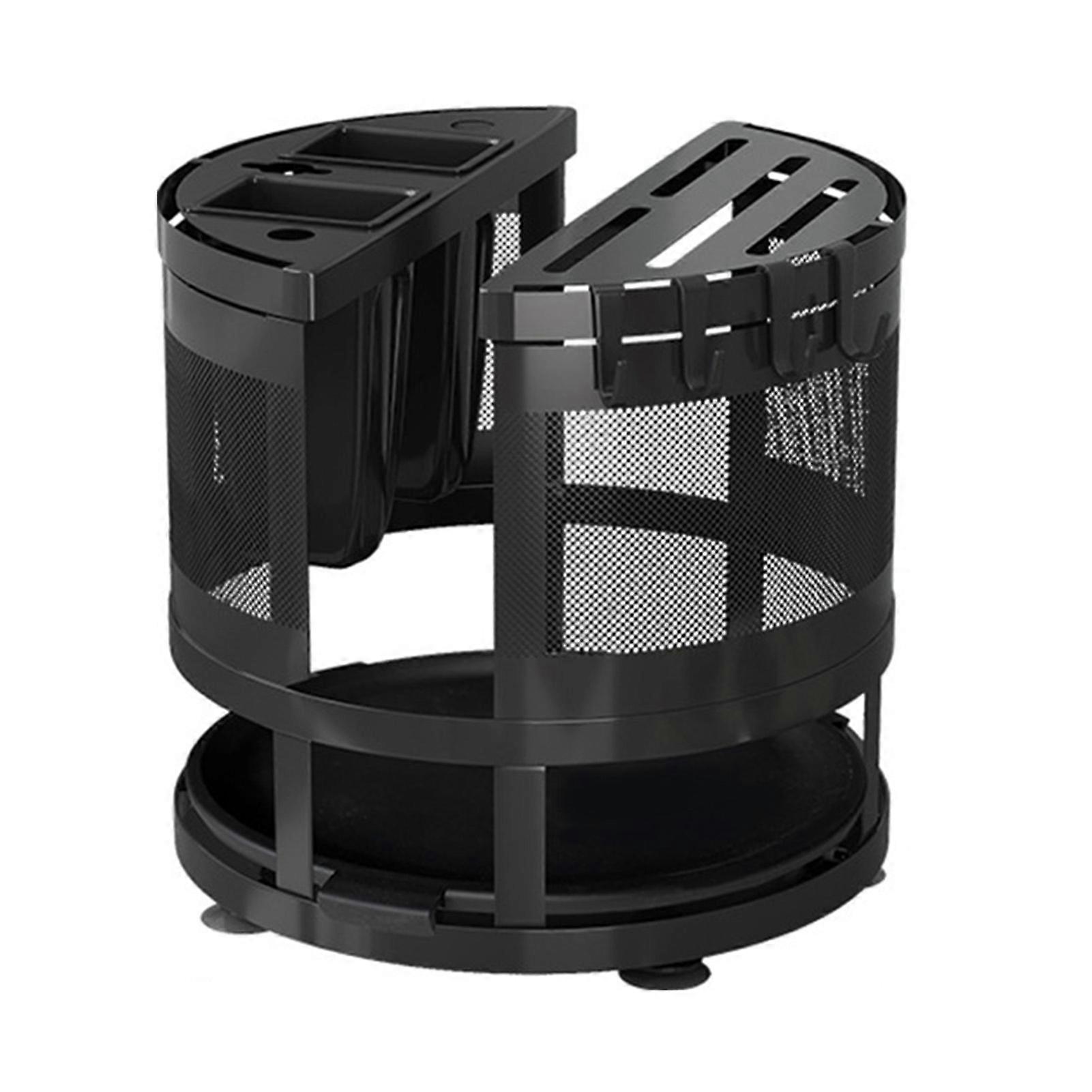 Rotating Knife Multi Function Area Knife Chopstick Chopping Board Holder Kitchen Utensil Organizer