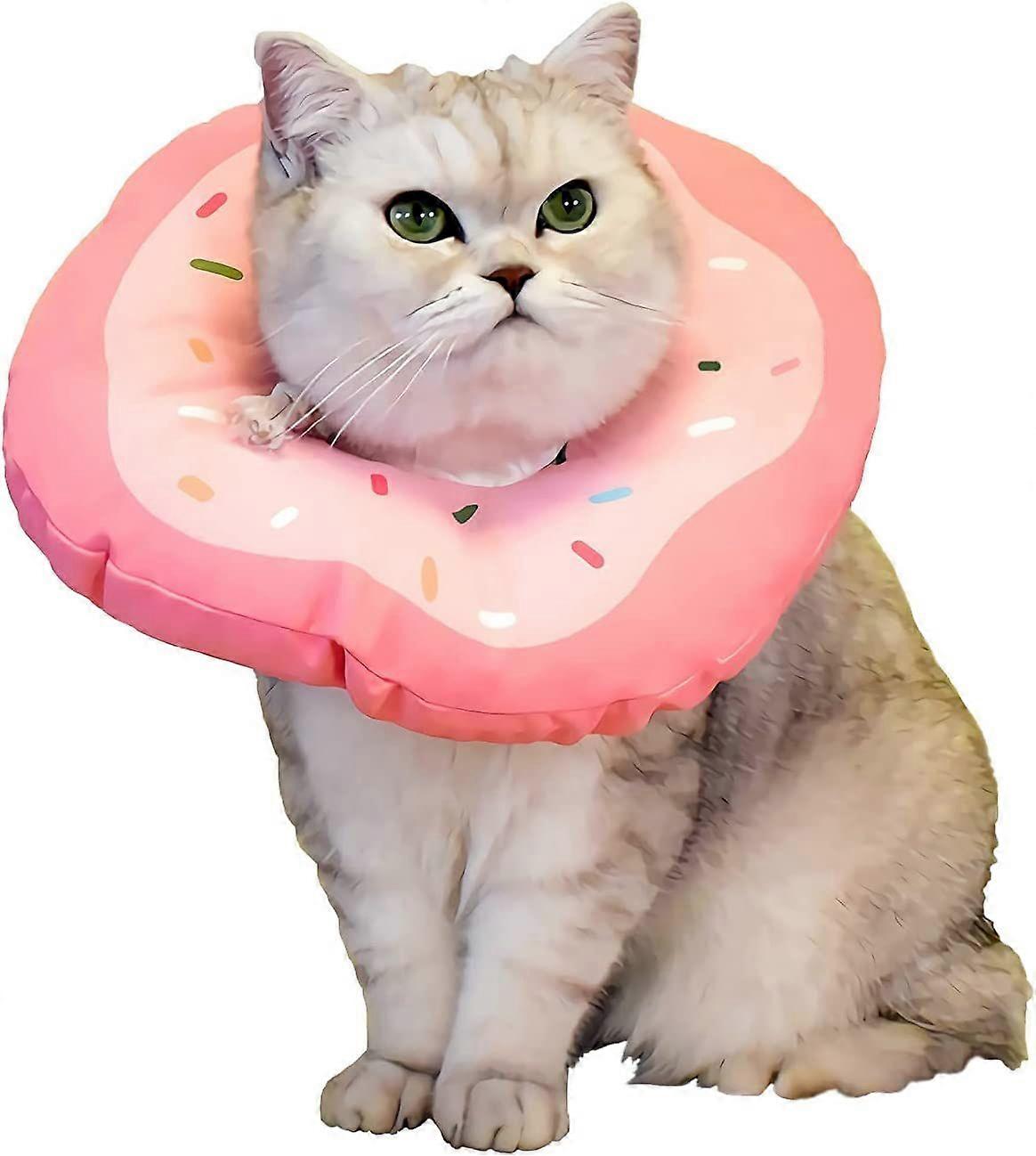 Soft Collar, Cat Recovery Collar, Cute Donut Alternative After Surgery