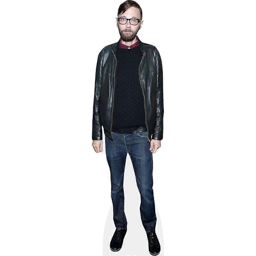 Donald Joseph Qualls (Leather Jacket) Cardboard Cutout (lifesize OR mini size). Standee. Stand Up.