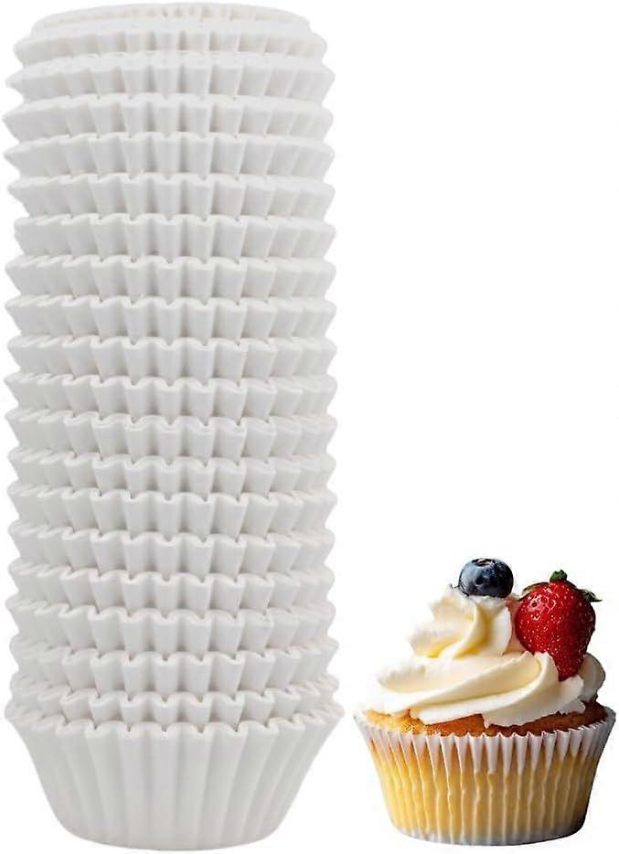 High quality brand new  500 Counts White Mini Cupcake Liners for Baking Cups