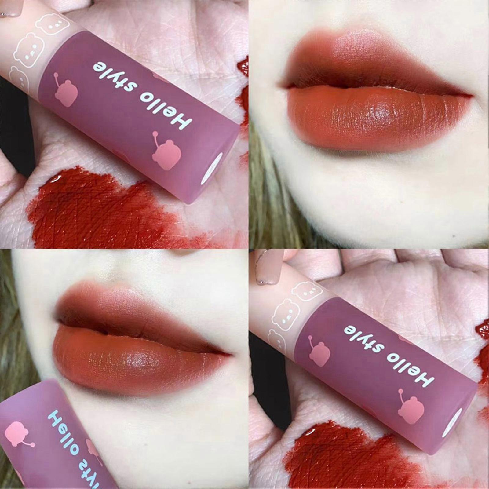 Matte Velvet Non-Fading Lips Gloss Moisturizing Full Coverage Revitalizing