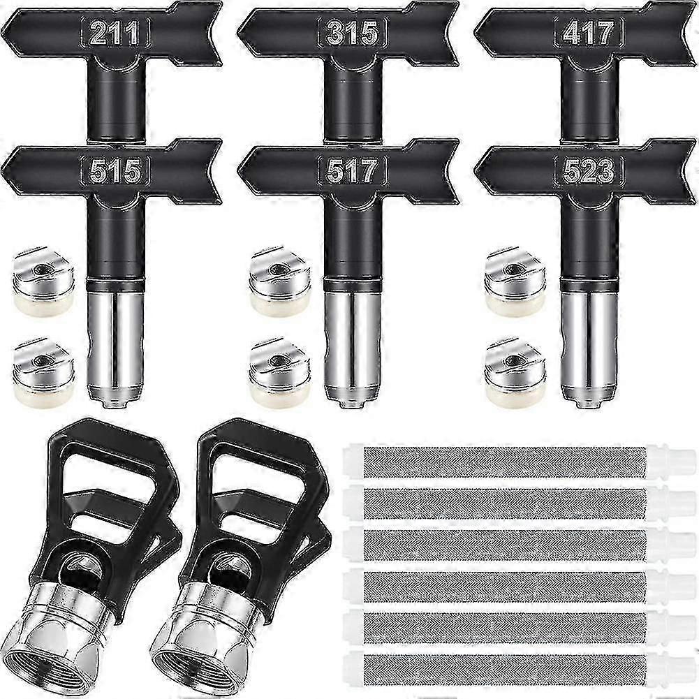 14pcs Spray Tips Airless Paint Sprayer Tips With Airless Paint Sprayer Tip Or Airless Spraying Mach