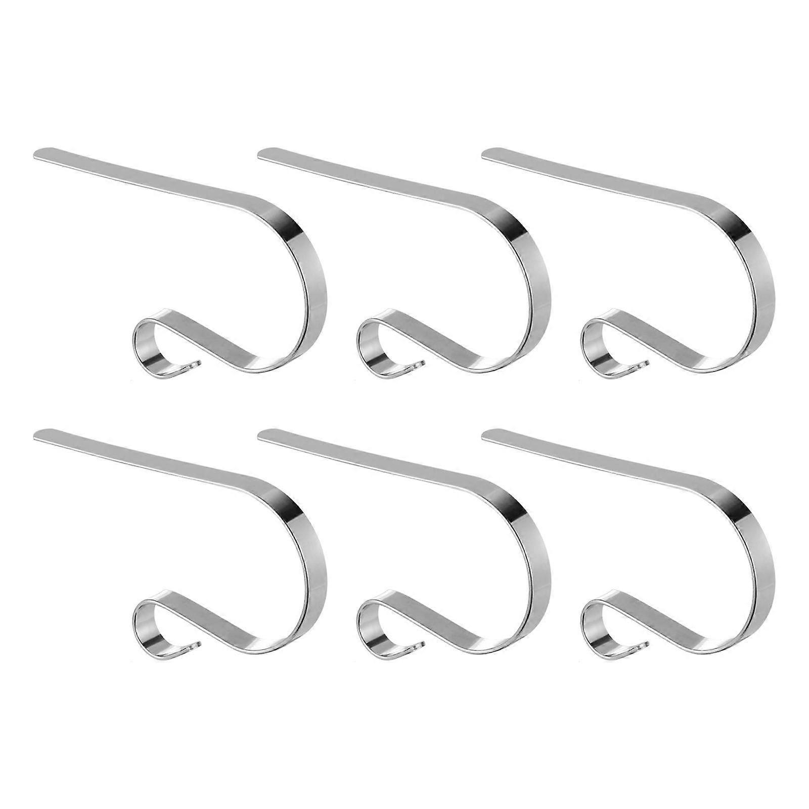 6x حاملي تخزين عيد الميلاد الشماعات تخزين حاملي تخزين عيد الميلاد ديكور عيد الميلاد