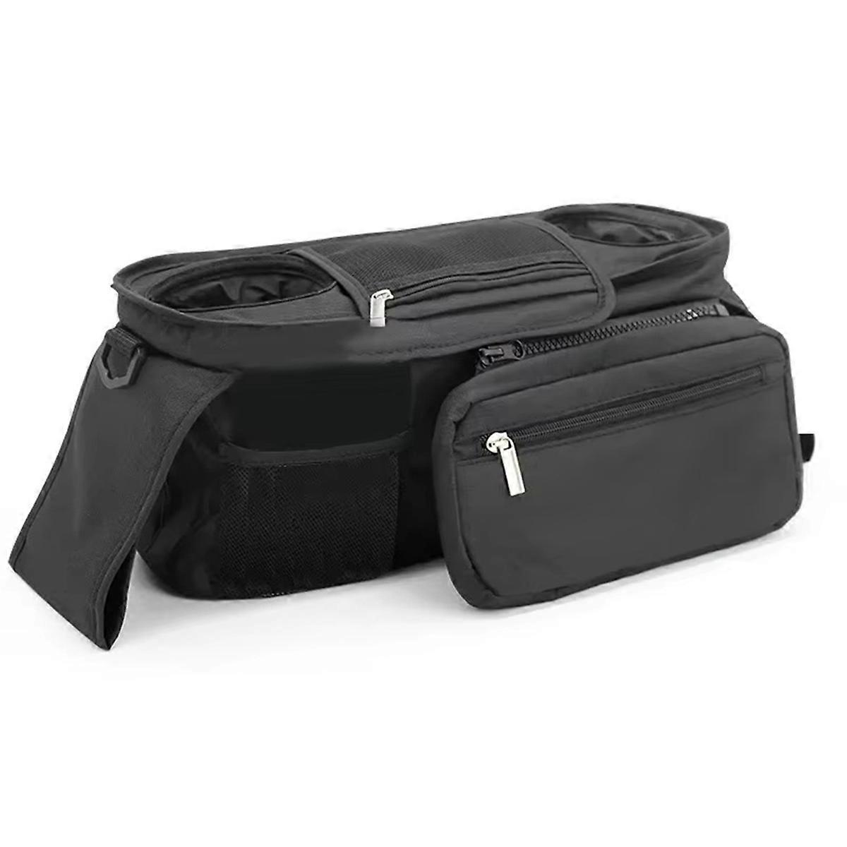 Universal Baby & Pet Stroller Organizer with Insulated Cup Holder
