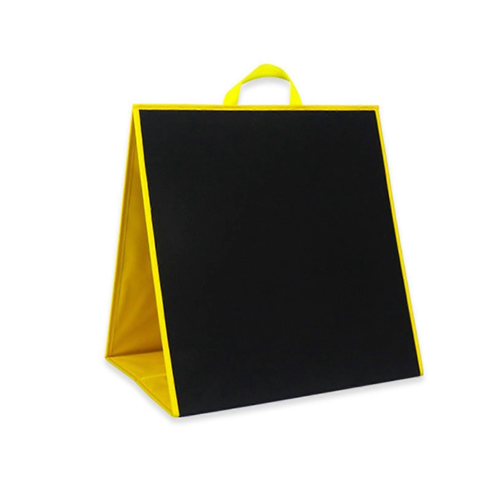 JIKAIX Practical Felt Board Dual Color Folding Decorative Fastener Tape Standing Felt Board for Home