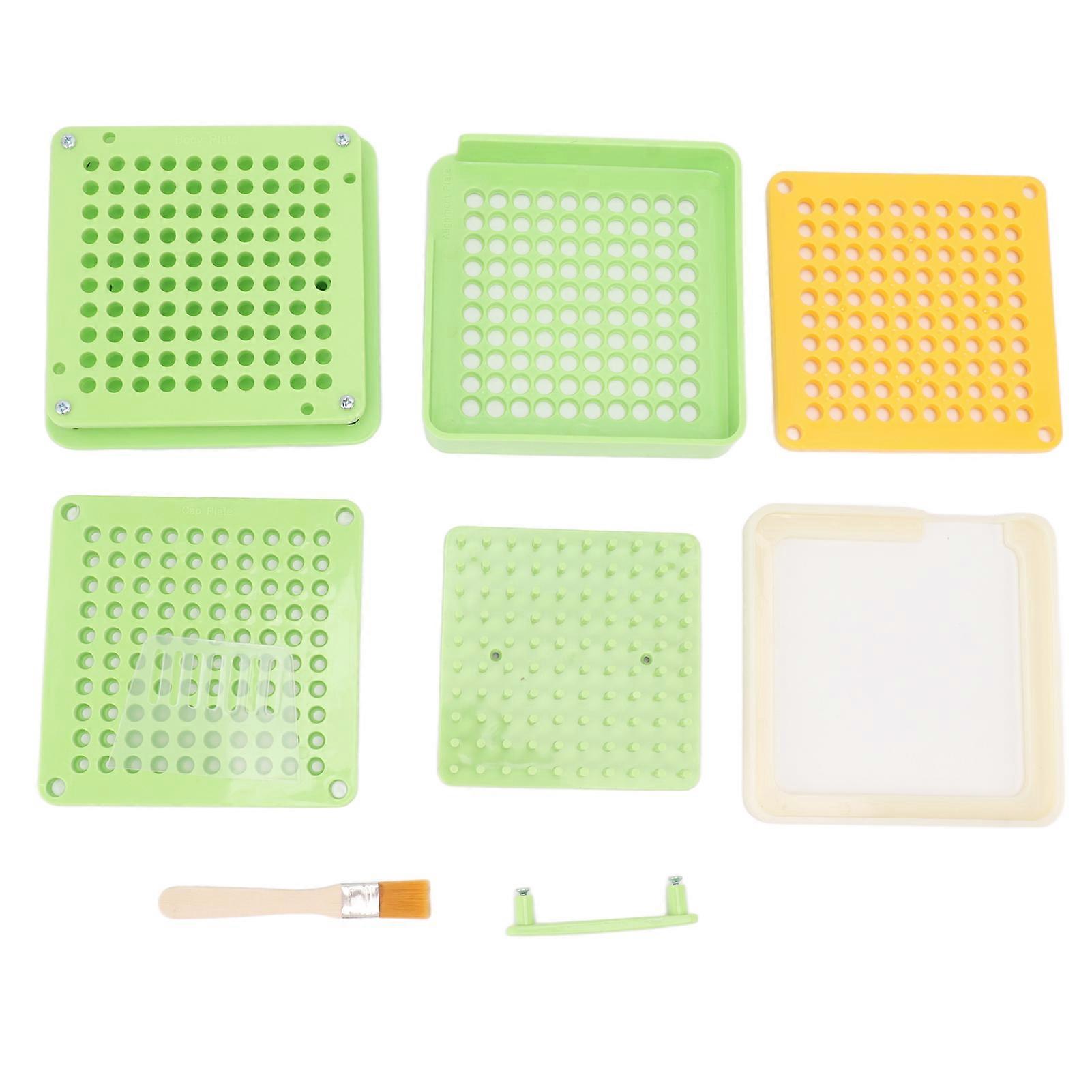 Medicine Capsule Filling Tray 100 Hole Capsule Filling Machine Filling Tool Manual Capsule Filler