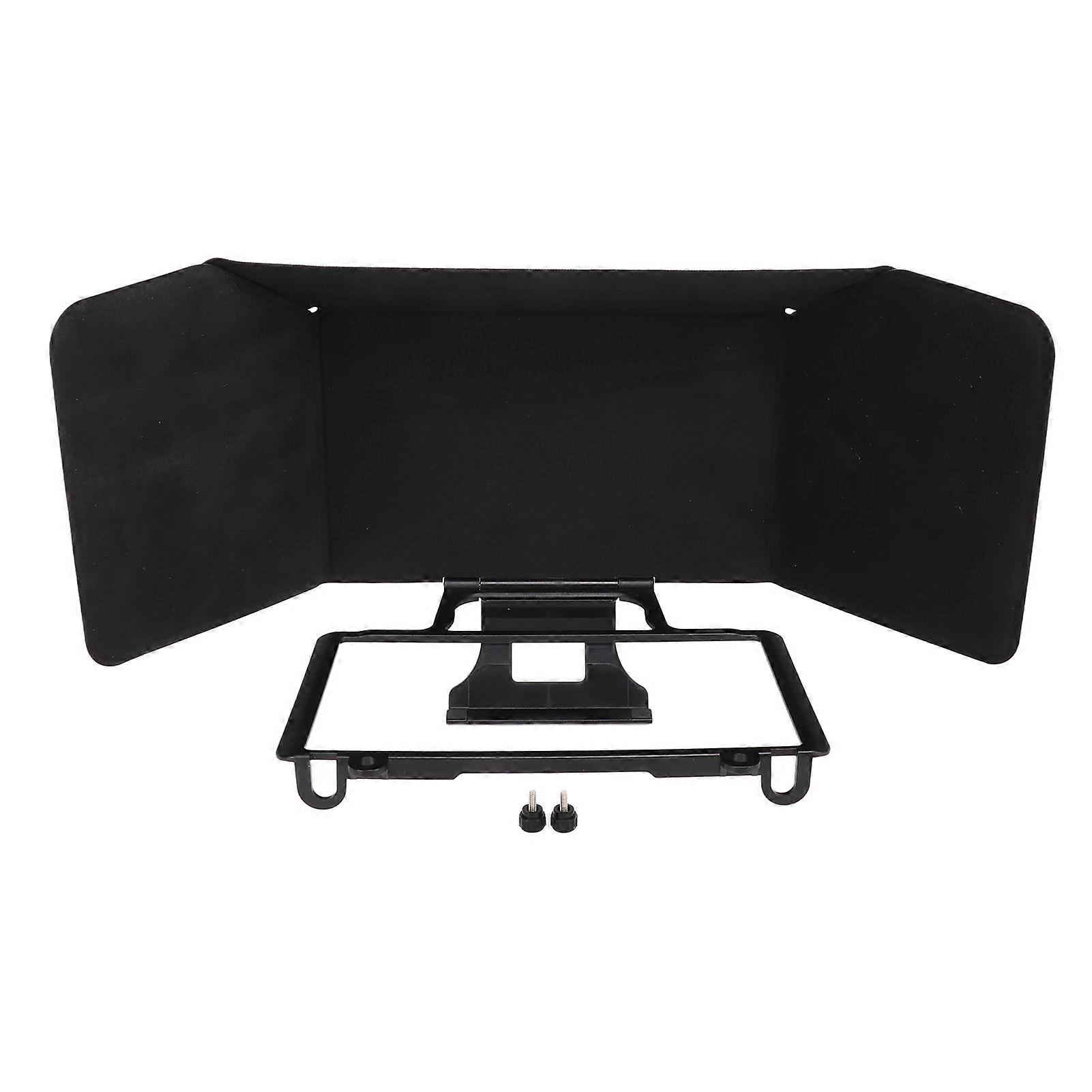 Screen Remote Control Sunshade Blocking Reflection Drone Controller Sun Hood for DJI Air 2S Mavic 3 Black