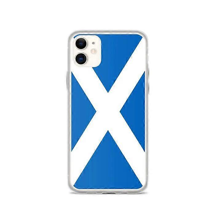 Phone Case - PIXELFORMA - Scotland Flag - Compatible with iPhone 11 - Flexible - Shockproof