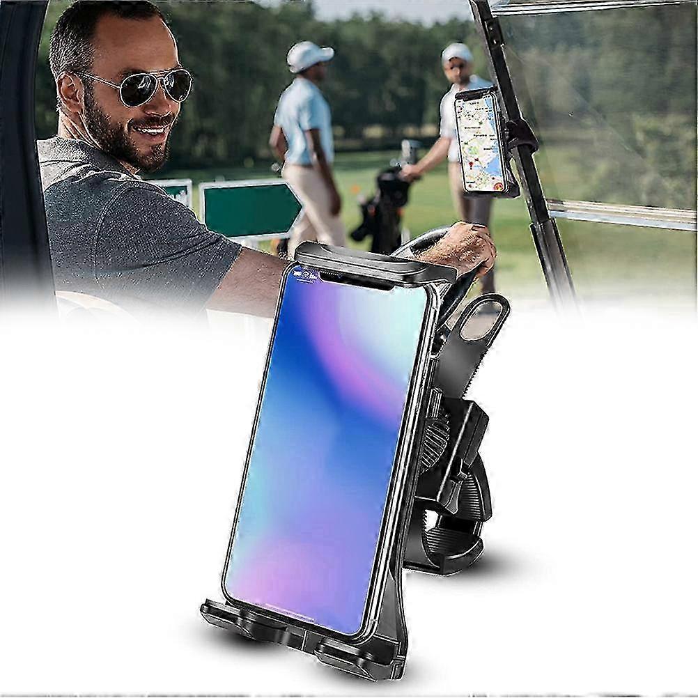 Cart Phone Holder Adjustable Anti Drop Mobile Phone Holder with 360 Degree Rotatable Head ing Cart Accessories for Adults SZRH A-C