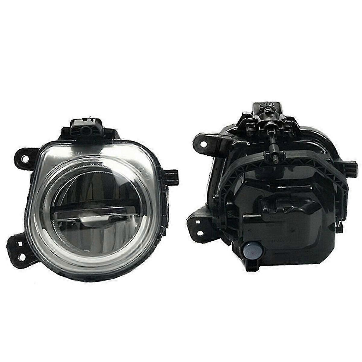 Pair Front Bumper LED Fog Lights with DRL Daytime Running Lights for BMW X3 X4 X5 X6