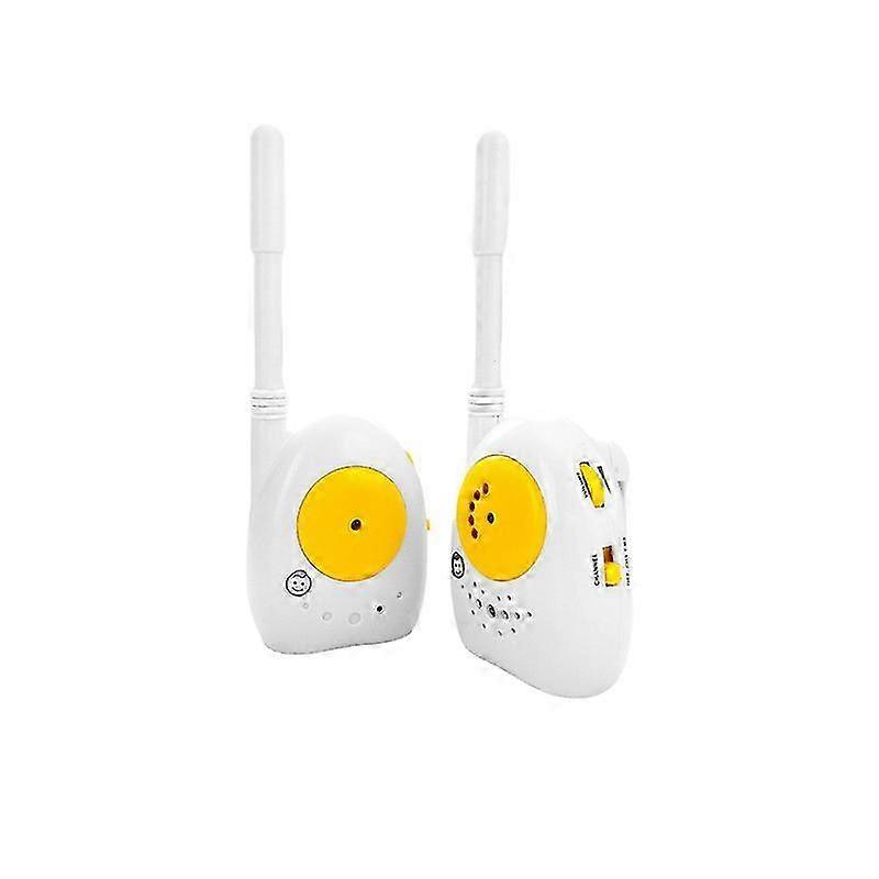 Wireless Baby Monitor with Volume Control & Smart Crying Detection - Yellow