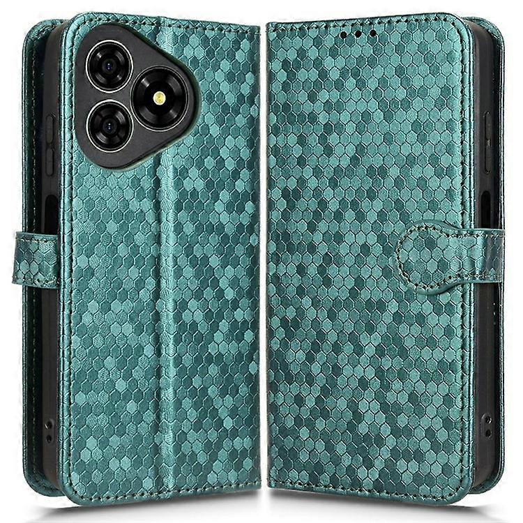 Compatible For Ulefone Note 19 Wallet Case Dot Pattern Imprint PU Leather Phone Cover
