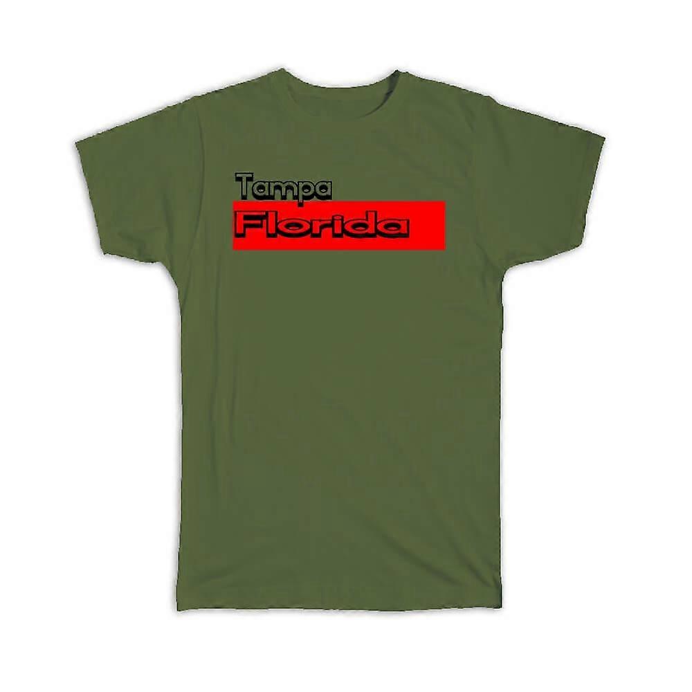 Gift T-Shirt: Tampa Florida Rectangle