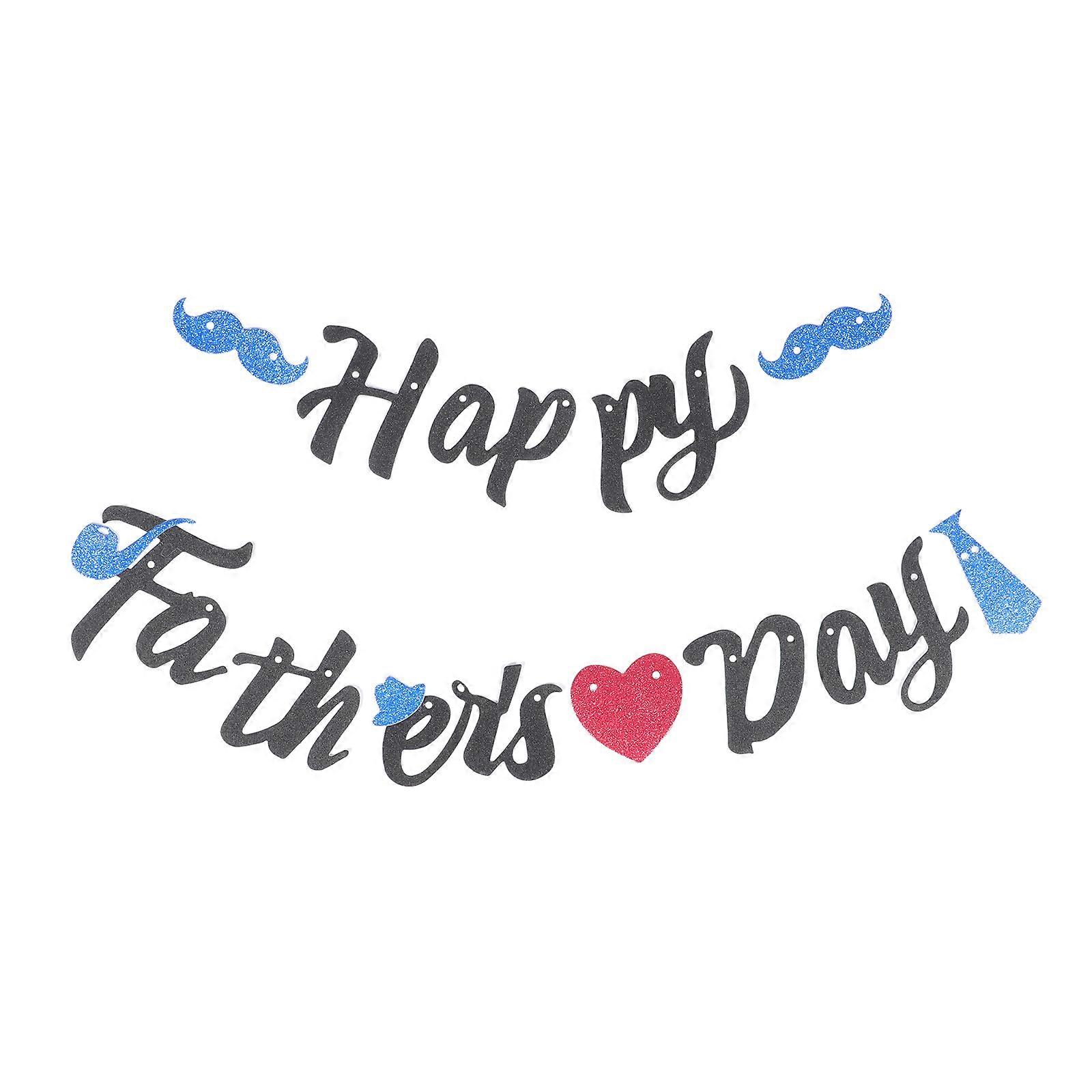 Fars dag dekorativ banner, utmärkt textur för