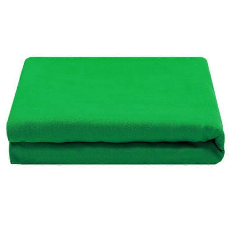 3 x 4m Photography Backdrop Set with 4 Clips Polyester Background Screen for Studio / Live Streaming