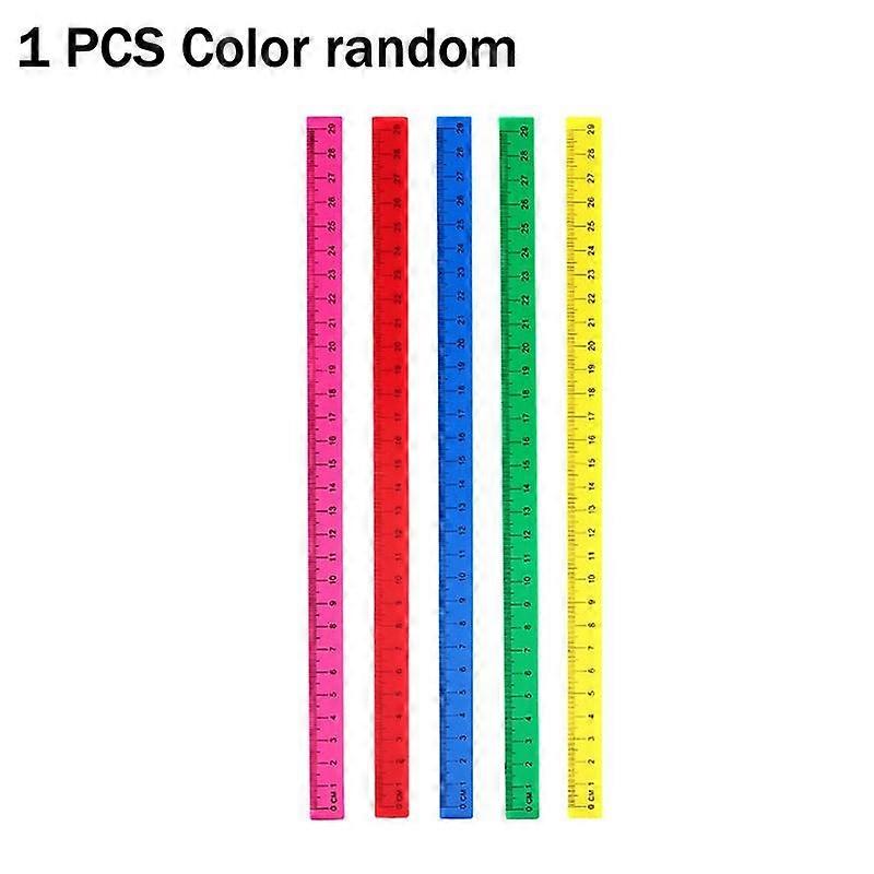 Random color(A)$Whiteboard blackboard measuring magnetic ruler