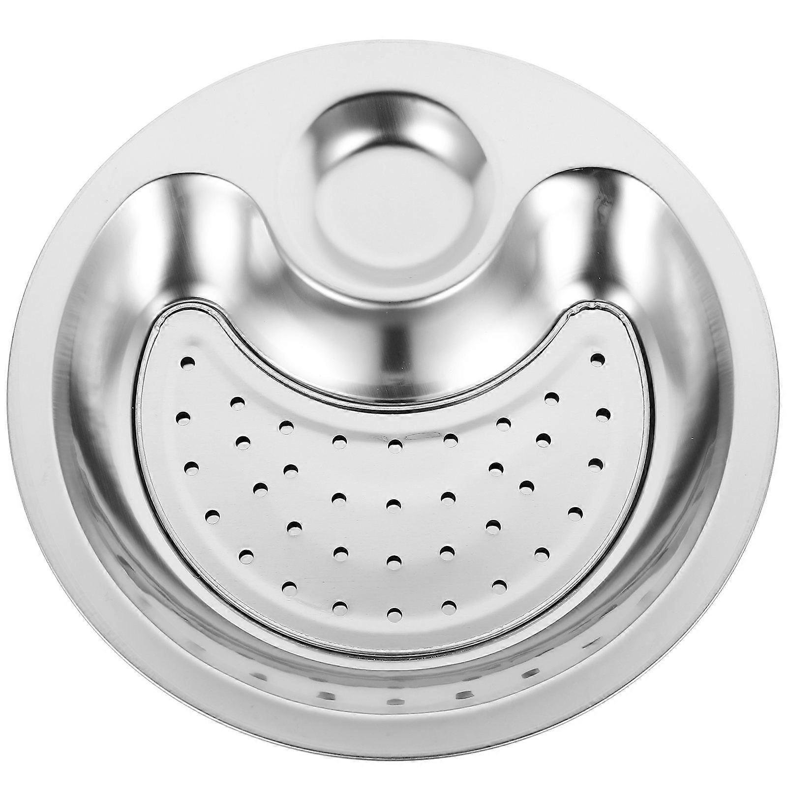 Practical Plates with Removable Tray and Sauce Saucer, Multi-purpose Kitchenware