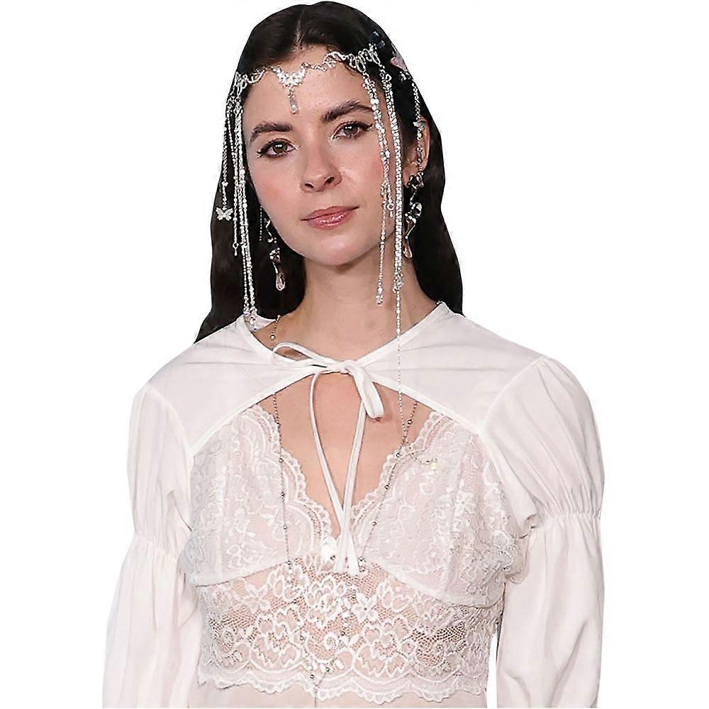 Charly Thorn (Vit Klänning) Halvkropps Buddy Cutout