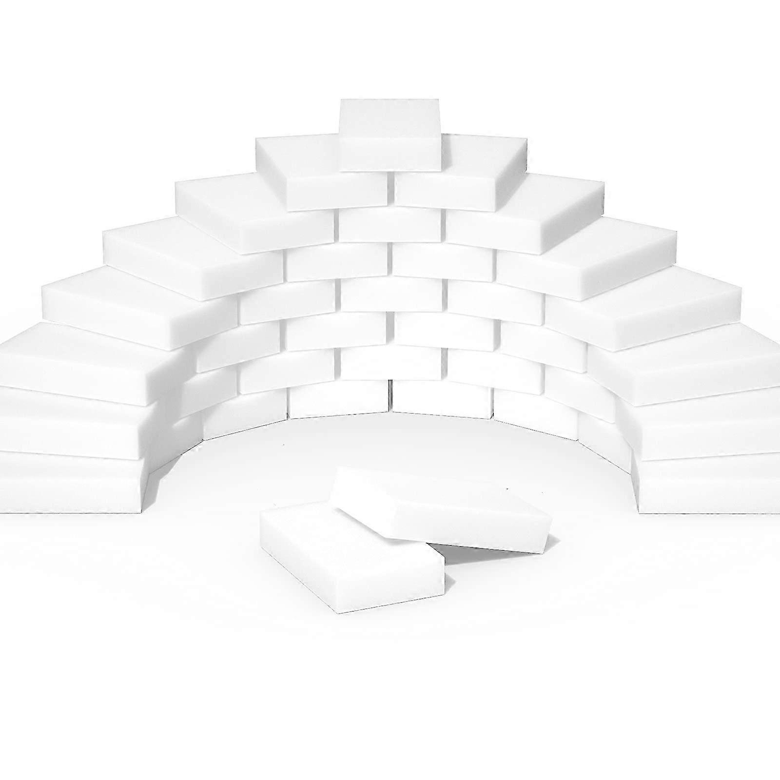 Magic Eraser Sponge 100-Pack, Premium Melamine Foam for Scratch-Free Cleaning