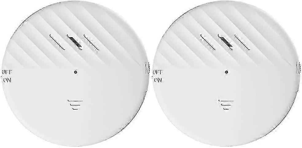 Glass Break Detectors, Window Alarm With 125 Db Alarm, Glass Vibration Sensor Alarm(2 Pcs) Banban