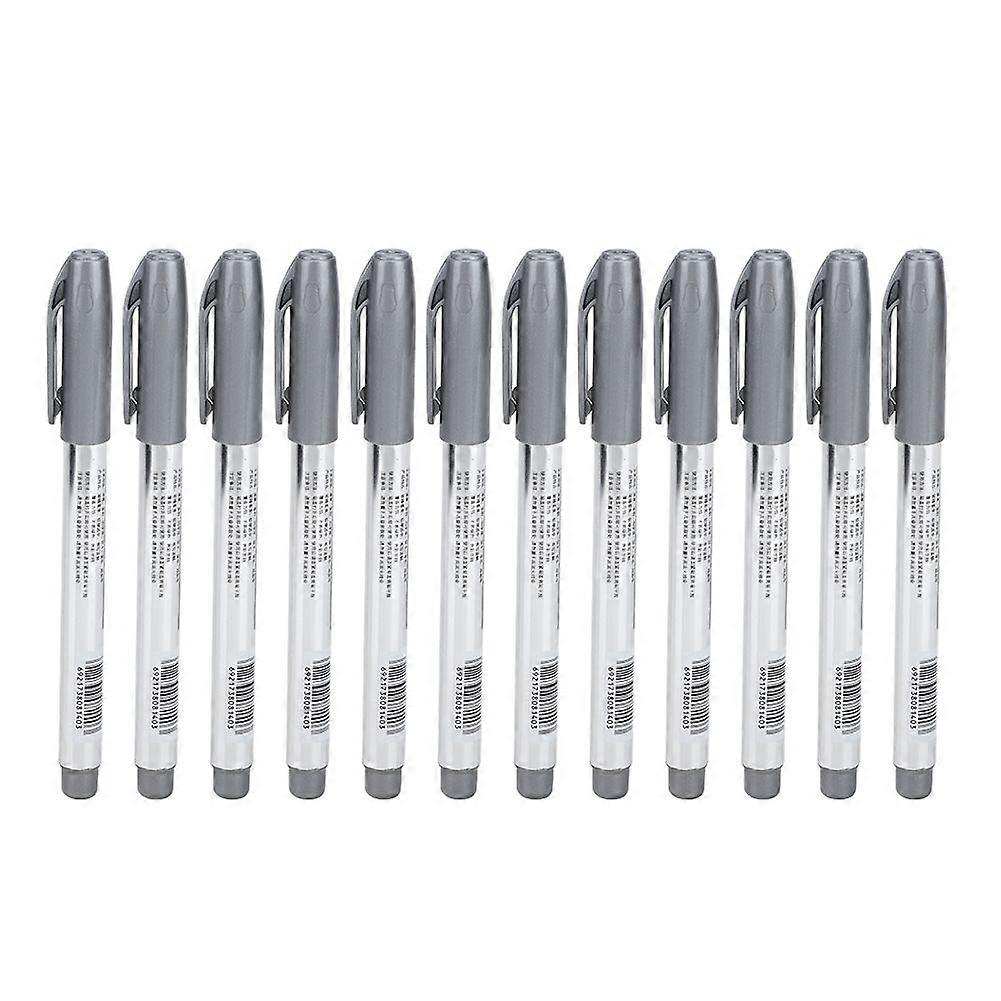 2025 Latest Model  12PCS Silver Oil Paint Marker Pen Craftwork Drawing