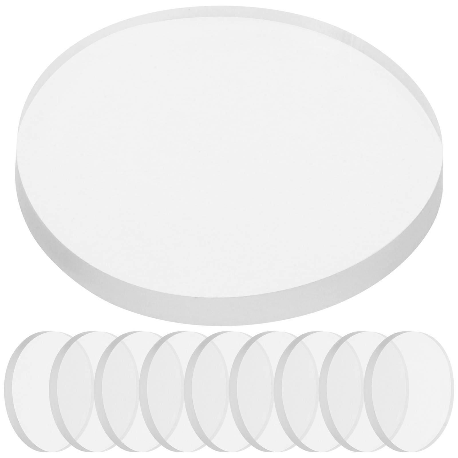 Transparent Furniture Feet, Non-Slip Glass Table Bumpers, Sturdy Protector Pads