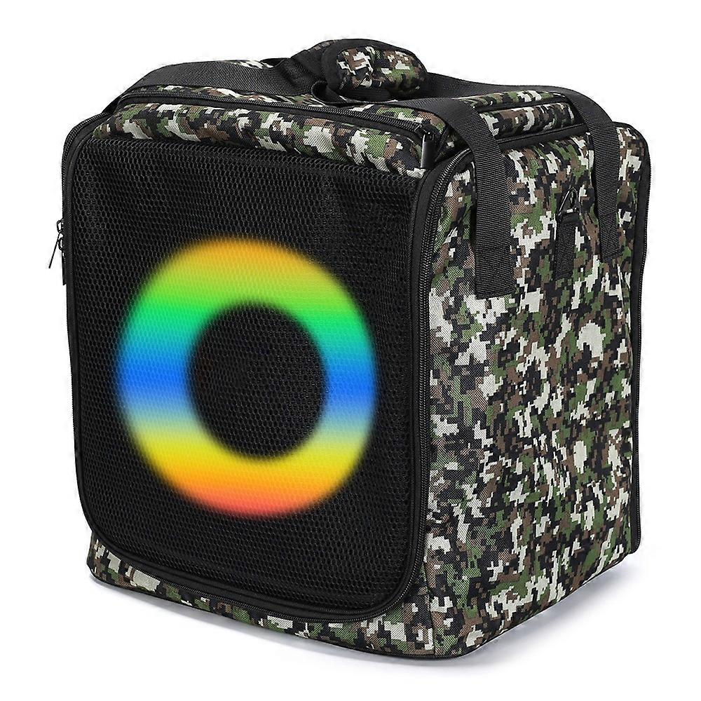 For JBL PartyBox Encore 2 Speaker Protective Case Foldable Storage Bag with Shoulder Strap