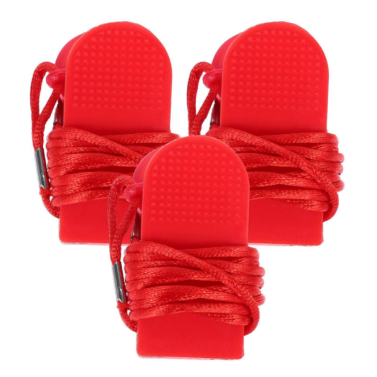 Replacement Treadmill Key Treadmill Magnetic Safety Key Emergency Situations Fitness Magnet Key .70X3.00X2.80CM 3Pcs