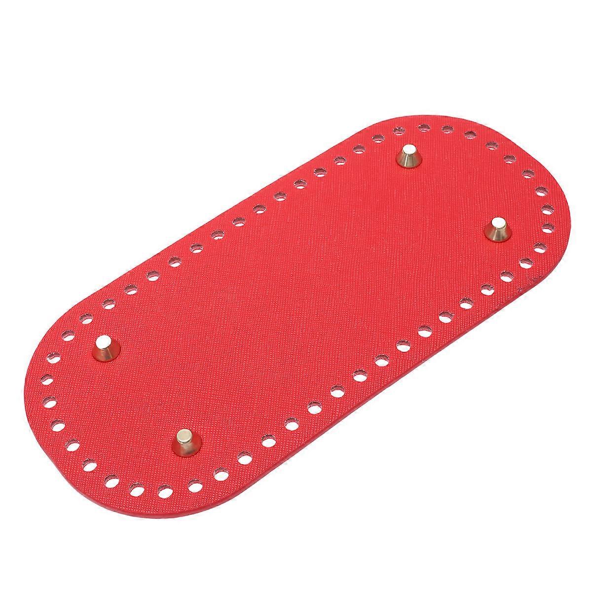 Crochet Oval Bag Bottom Pad Diy Bag Accessory For Handmade Projects Women Bags 22x10cm 1Pack