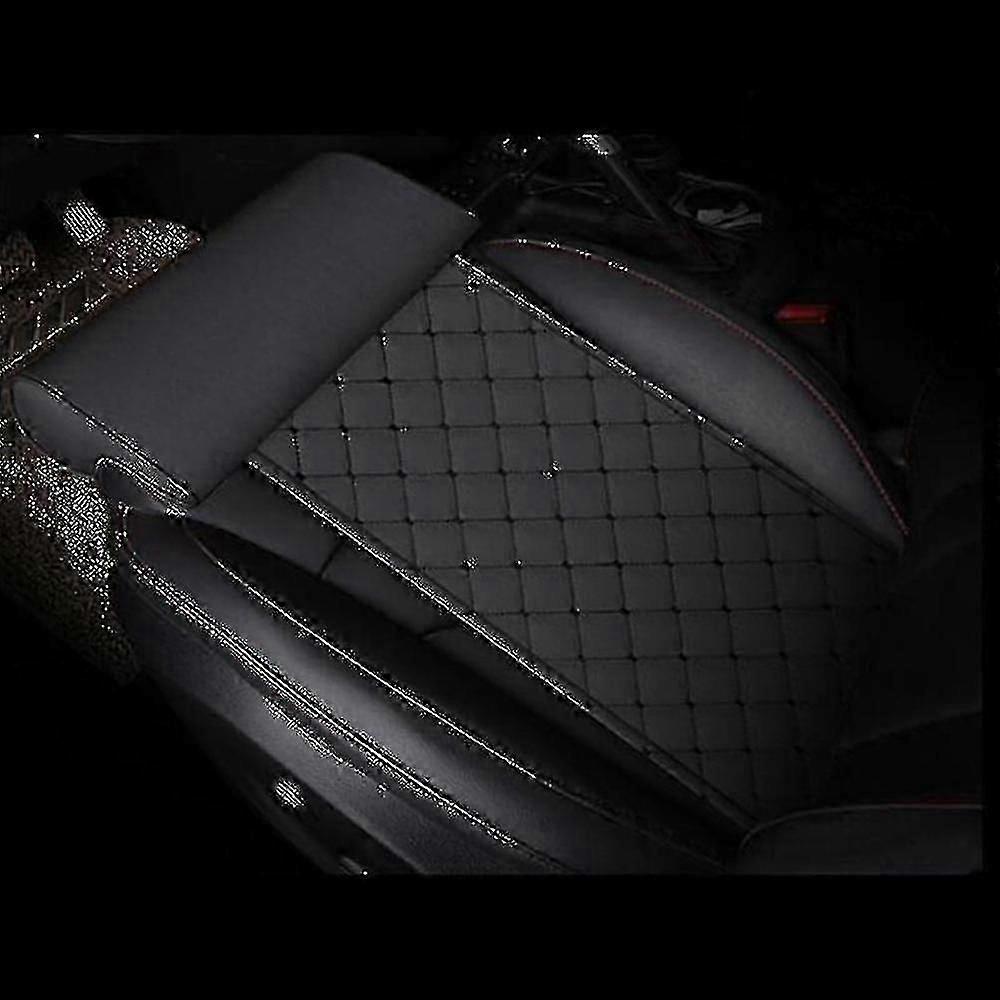 Automobile Leather Seat Pillow for Comfortable Thigh Support Extension